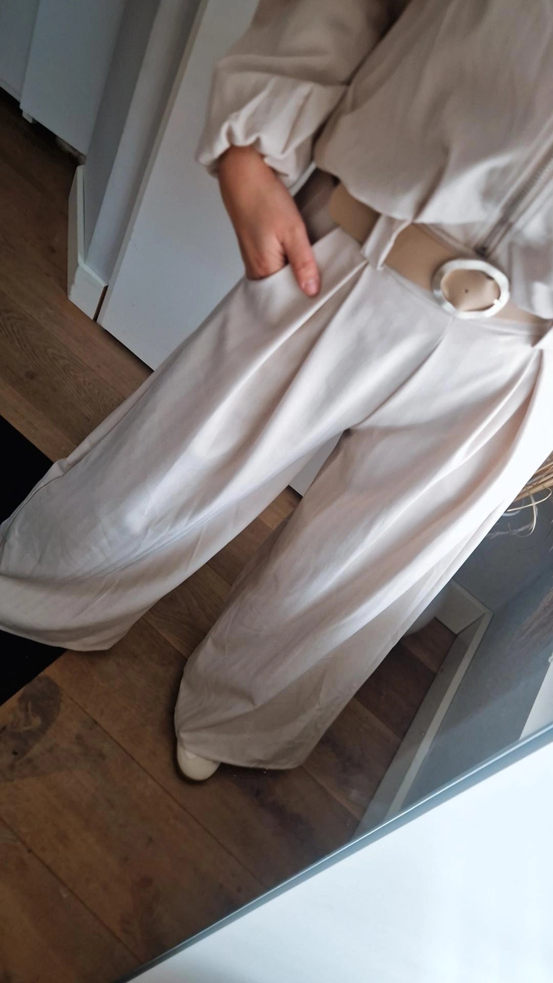 Pantalon inclusief riem