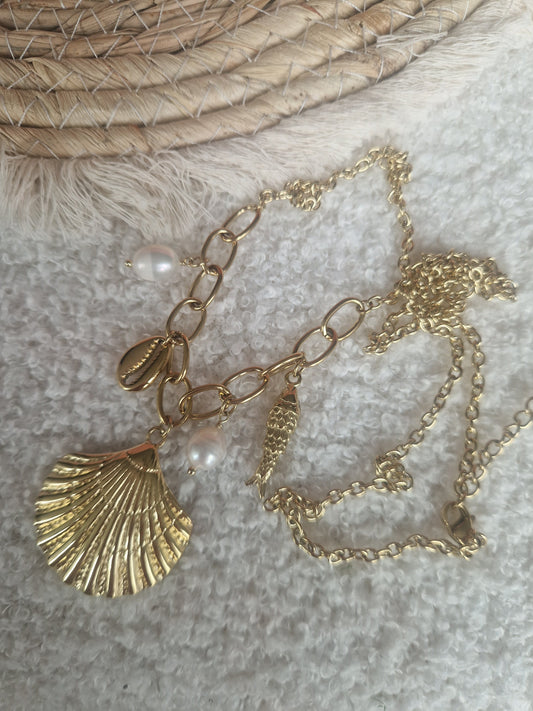 Ketting lang schelp