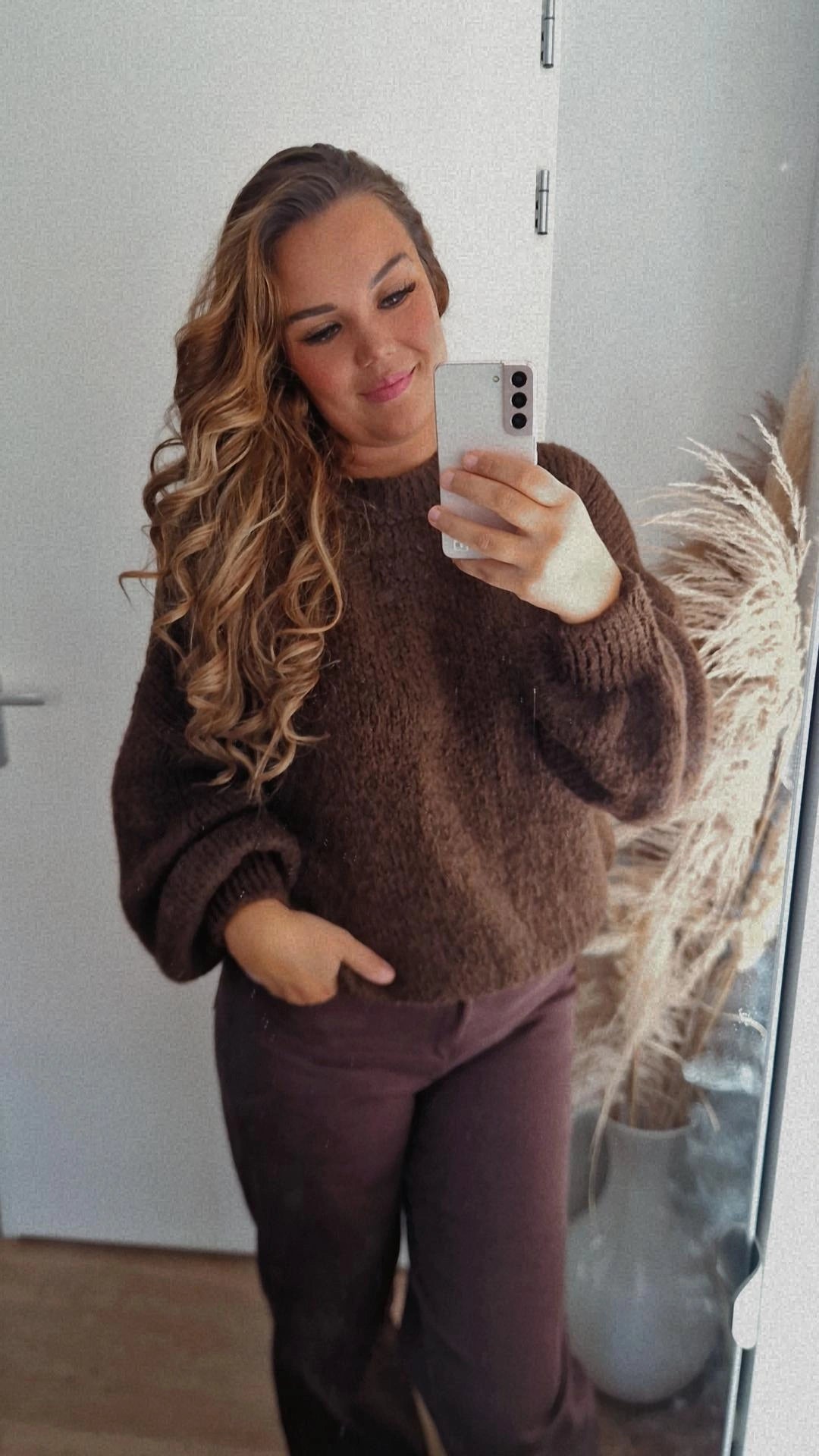 Trui anna bruin